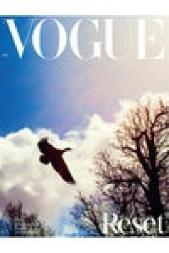 Августовская обложка Дэвида Бейли - 99-я его обложка для британского Vogue