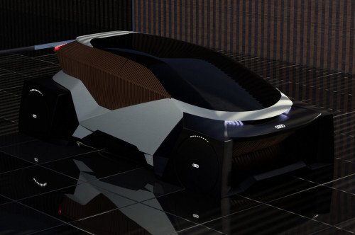 Эта концепция Audi, изменяющая форму